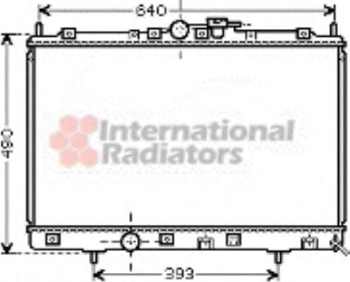 Imagine Radiator, racire motor VAN WEZEL 32002169