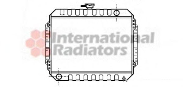 Imagine Radiator, racire motor VAN WEZEL 36002004