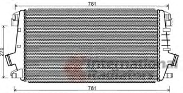 Imagine Intercooler, compresor VAN WEZEL 37004550