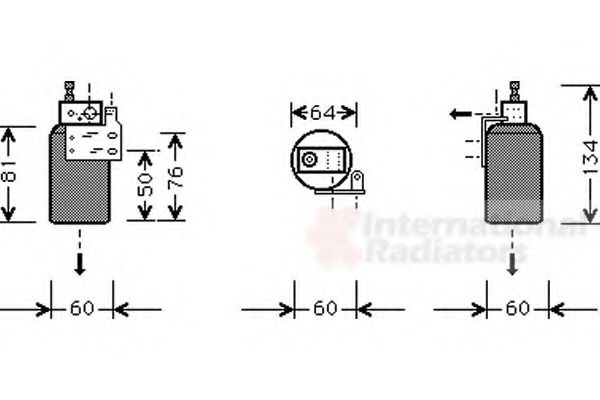 Imagine uscator,aer conditionat VAN WEZEL 3700D143