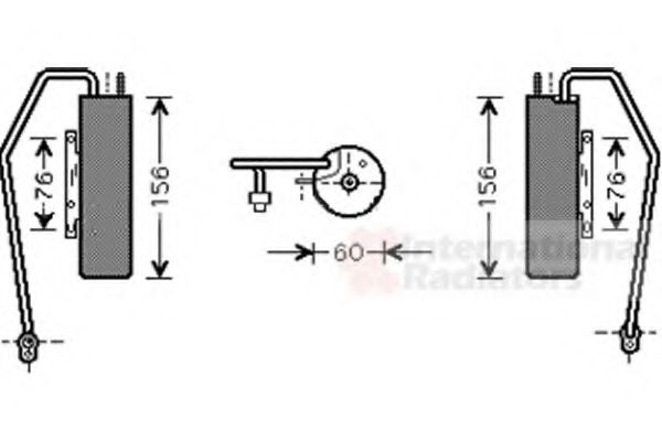 Imagine uscator,aer conditionat VAN WEZEL 3700D398