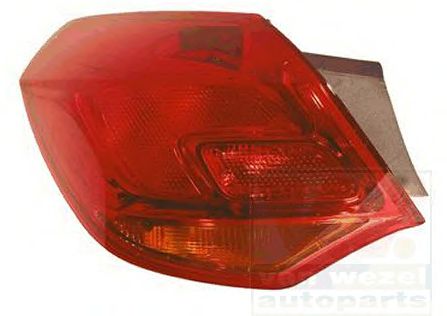 Imagine Lampa spate VAN WEZEL 3749931