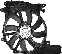 Imagine Ventilator, radiator VAN WEZEL 3781750