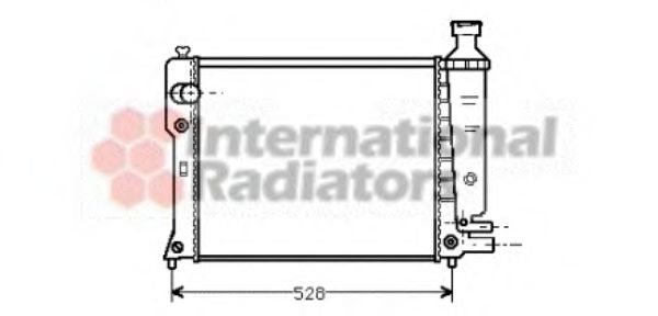 Imagine Radiator, racire motor VAN WEZEL 40002092