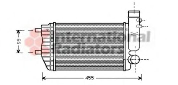 Imagine Intercooler, compresor VAN WEZEL 40004183