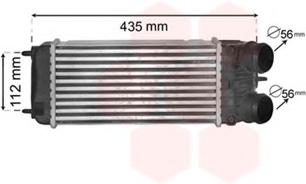 Imagine Intercooler, compresor VAN WEZEL 40004353