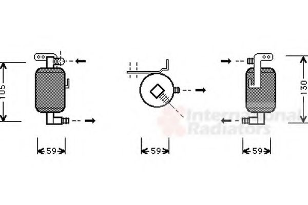 Imagine uscator,aer conditionat VAN WEZEL 4000D195