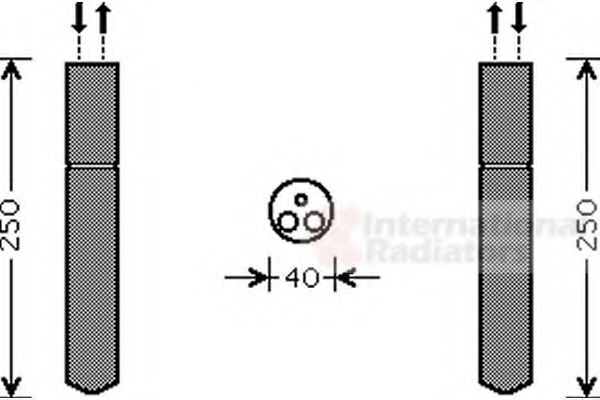 Imagine uscator,aer conditionat VAN WEZEL 4000D302