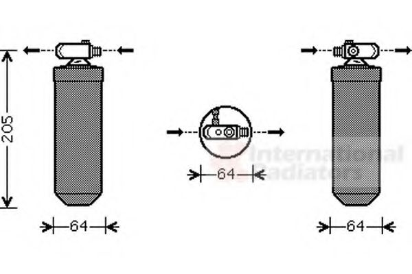 Imagine uscator,aer conditionat VAN WEZEL 4000D303