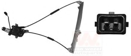 Mecanism actionare geam VAN WEZEL 4036262 #1
