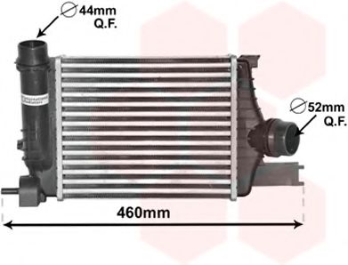 Imagine Intercooler, compresor VAN WEZEL 43004602