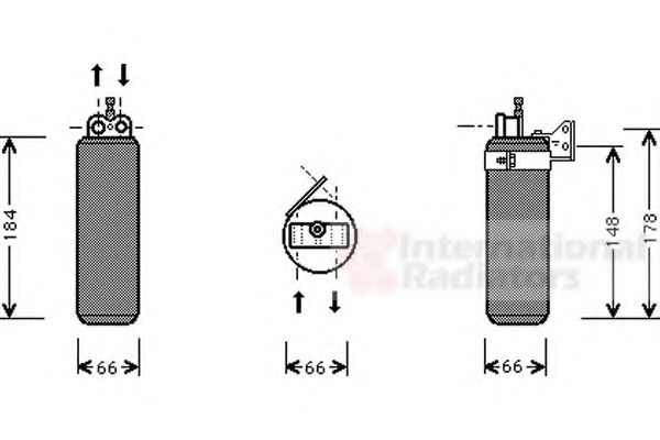 Imagine uscator,aer conditionat VAN WEZEL 4300D019