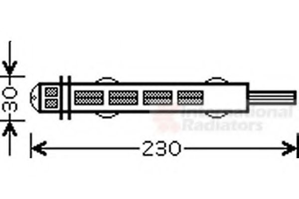 Imagine uscator,aer conditionat VAN WEZEL 4300D431