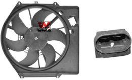 Imagine Ventilator, radiator VAN WEZEL 4310748