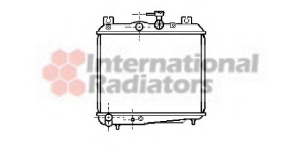 Imagine Radiator, racire motor VAN WEZEL 51002020