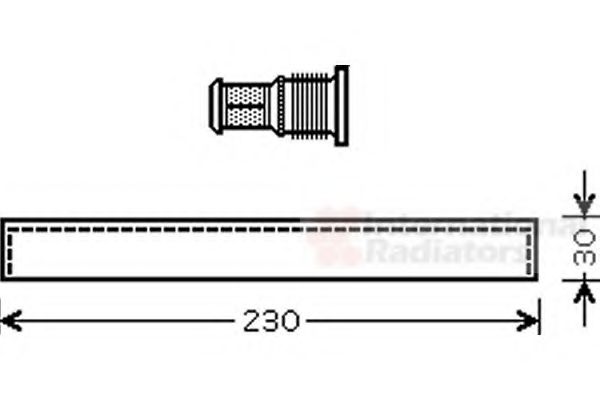 Imagine uscator,aer conditionat VAN WEZEL 5100D074