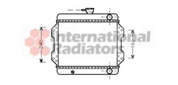 Imagine Radiator, racire motor VAN WEZEL 52002003