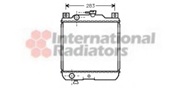 Imagine Radiator, racire motor VAN WEZEL 52002009