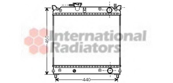 Imagine Radiator, racire motor VAN WEZEL 52002015