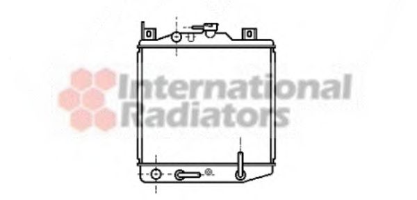 Imagine Radiator, racire motor VAN WEZEL 52002023