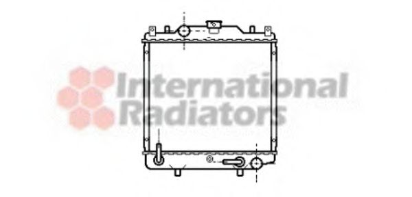 Imagine Radiator, racire motor VAN WEZEL 52002029