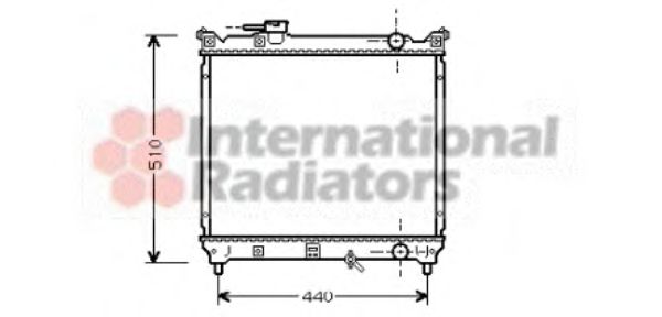 Imagine Radiator, racire motor VAN WEZEL 52002033