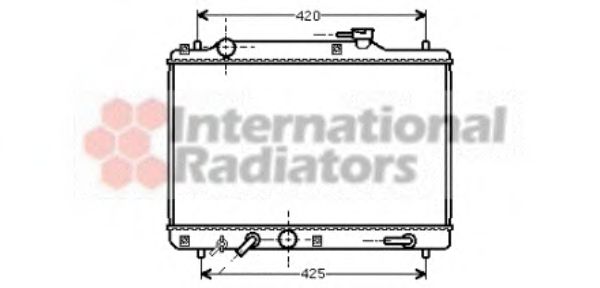 Imagine Radiator, racire motor VAN WEZEL 52002052