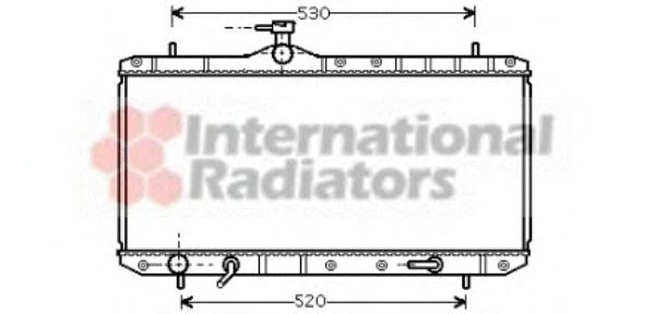 Imagine Radiator, racire motor VAN WEZEL 52002063