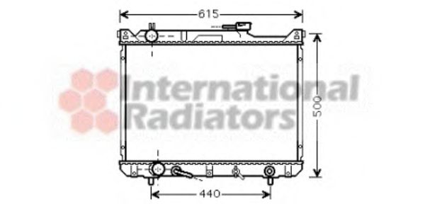 Imagine Radiator, racire motor VAN WEZEL 52002073