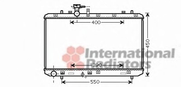 Imagine Radiator, racire motor VAN WEZEL 52002084