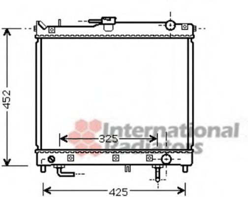 Imagine Radiator, racire motor VAN WEZEL 52002109