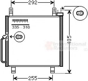 Imagine Condensator, climatizare VAN WEZEL 52005119