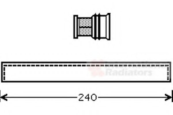 Imagine uscator,aer conditionat VAN WEZEL 5200D096