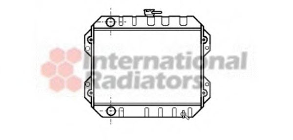 Imagine Radiator, racire motor VAN WEZEL 53002012