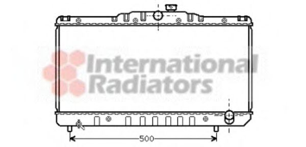 Imagine Radiator, racire motor VAN WEZEL 53002029