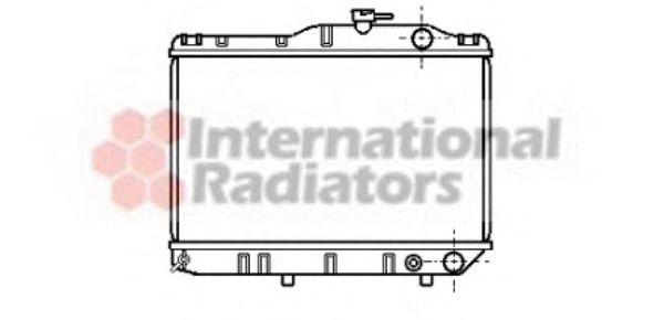 Imagine Radiator, racire motor VAN WEZEL 53002032