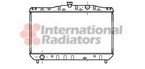 Imagine Radiator, racire motor VAN WEZEL 53002044