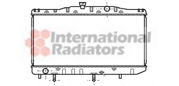 Imagine Radiator, racire motor VAN WEZEL 53002048