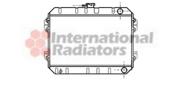 Imagine Radiator, racire motor VAN WEZEL 53002082