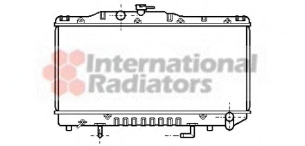 Imagine Radiator, racire motor VAN WEZEL 53002100