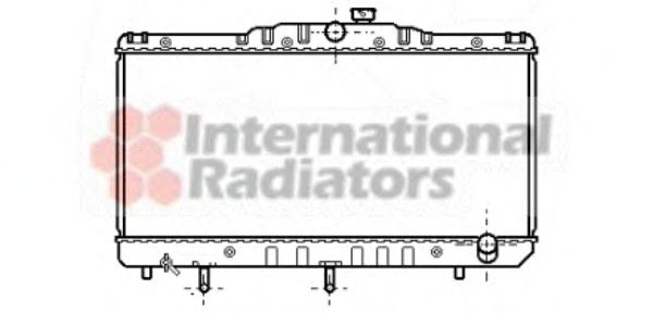 Imagine Radiator, racire motor VAN WEZEL 53002103