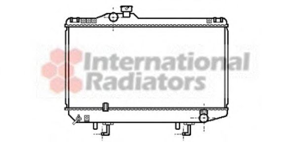 Imagine Radiator, racire motor VAN WEZEL 53002107