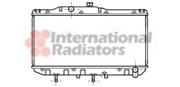 Imagine Radiator, racire motor VAN WEZEL 53002112