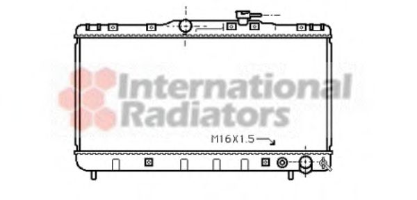 Imagine Radiator, racire motor VAN WEZEL 53002145