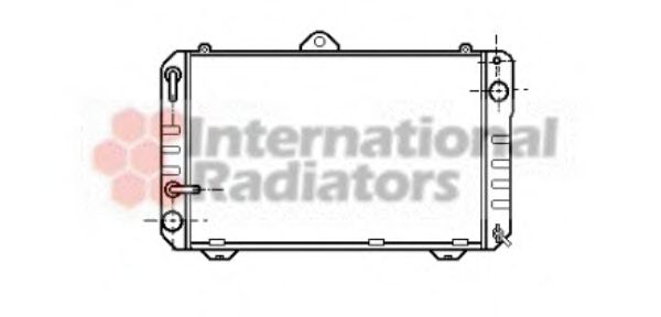 Imagine Radiator, racire motor VAN WEZEL 53002169