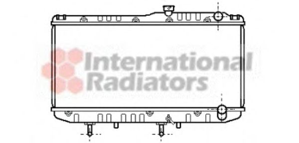 Imagine Radiator, racire motor VAN WEZEL 53002178