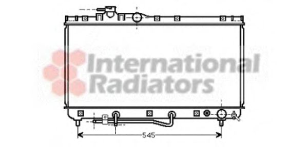 Imagine Radiator, racire motor VAN WEZEL 53002184