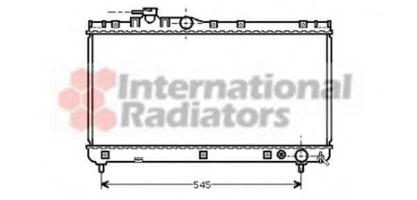 Imagine Radiator, racire motor VAN WEZEL 53002200