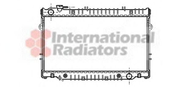 Imagine Radiator, racire motor VAN WEZEL 53002222