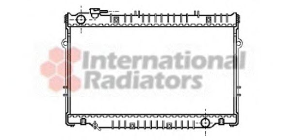 Imagine Radiator, racire motor VAN WEZEL 53002223